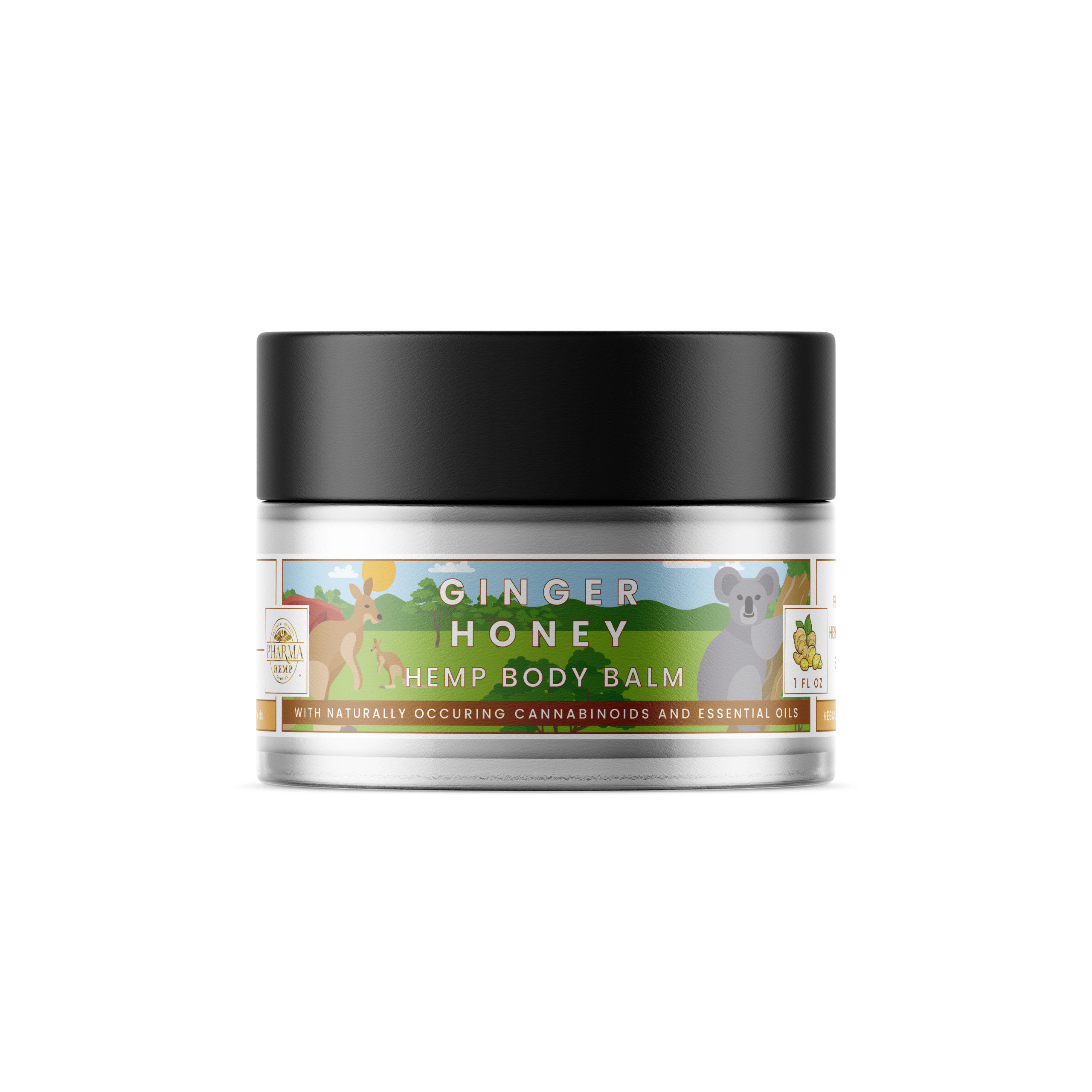 CBD Ginger Honey Body Balm: A Natural Solution for Pain Relief and Skin Nourishment.